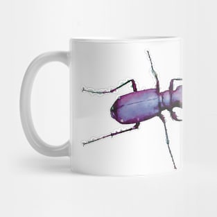 Metallic Purple Tiger Beetle Mug